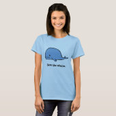 Wal, retten die Wale T-Shirt (Vorne ganz)