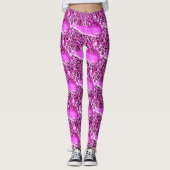 Wal rosa leggings (Vorderseite)