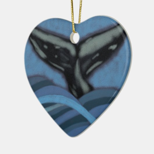 Wal-Schwanz-Kreide, die Verzierung zeichnet Keramik Ornament (Links)