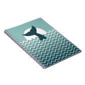 Wal-Schwanz Notizblock (Rechte Seite)