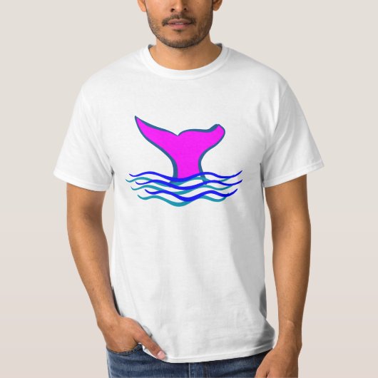 Wal-Schwanz T-Shirt (Vorderseite)
