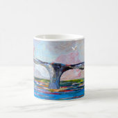 Wal-Schwanz-Tasse Kaffeetasse (Mittel)