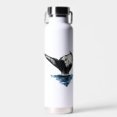 Wal-Schwanz Trinkflasche (Vorne)
