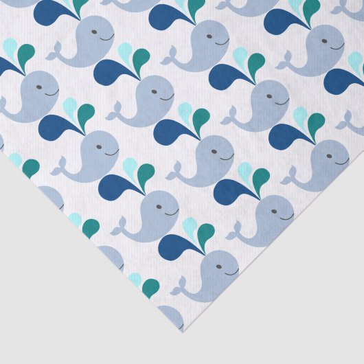 Wal Seidenpapier (Ausschnitt)