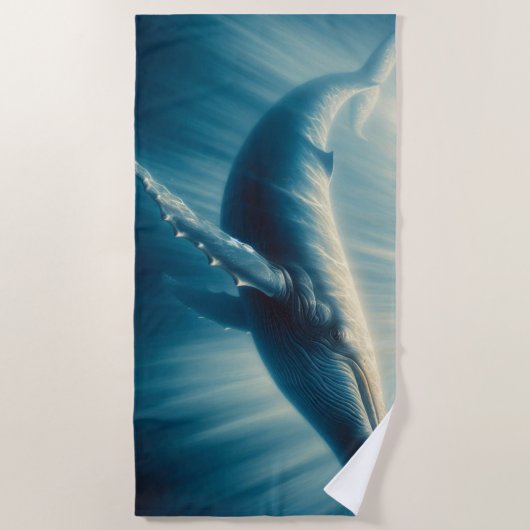 Wal Strandtuch (Vorderseite)