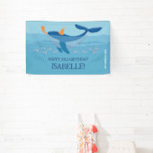 Wal-Traum-Geburtstagsbanner für Kinder Banner (InSitu)