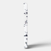 Wal- und Ankermuster Case-Mate iPhone Hülle (Rückseite / Links)