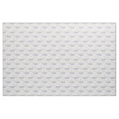 Wal und Kaninchen Winterwunderland Stoff (Yard (91,4 cm))