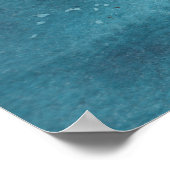 Wal und Schiff Poster (Ecke)