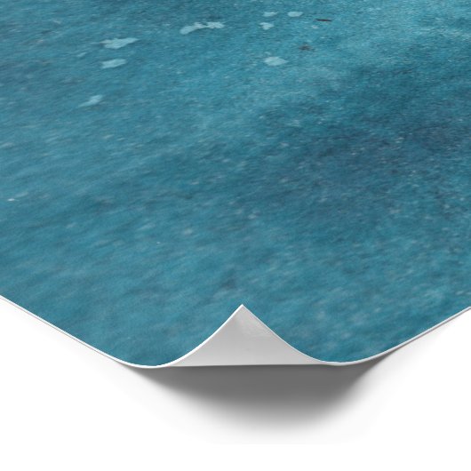 Wal und Schiff Poster (Ecke)