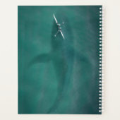 Wal unter Boot: Nie allein auf See Planer (Rückseite)