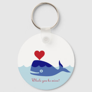 Wal-Valentinstag Keychain Schlüsselanhänger