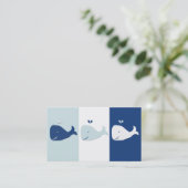 Wal Visitenkarte (Stehend Vorderseite)