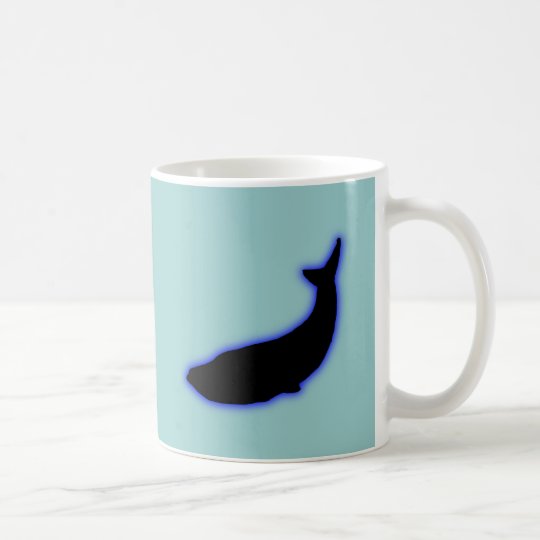 Wal whale kaffeetasse