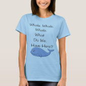 Wal-Wortspiel-T-Shirt T-Shirt (Vorderseite)