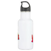 walabookies Familien-Wasser bootle Edelstahlflasche (Rückseite)
