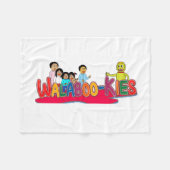 Walabookies Familiendecke Fleecedecke (Vorderseite (Horizontal))