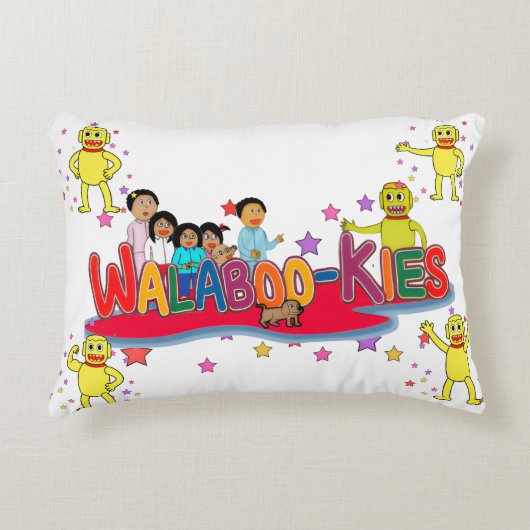 Walabookies Kissen (Vorderseite)
