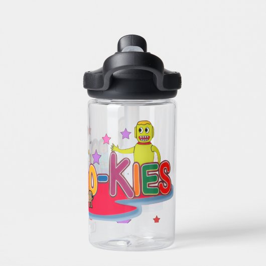 Walabookies klare Trinkbecher Trinkflasche (Rückseite)