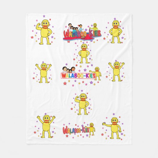 Walabookies Multi-Decke Fleecedecke (Vorderseite)