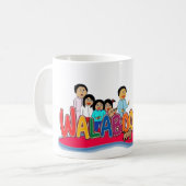 Walabookies-Tasse Kaffeetasse (Vorderseite Links)
