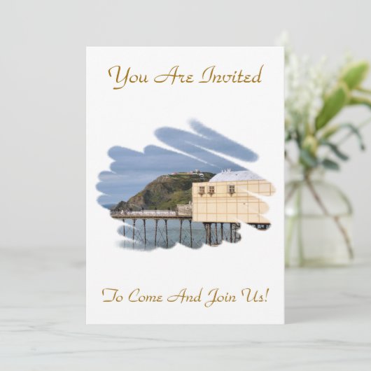 WALANSICHT EINLADUNG (Stehend Vorderseite)