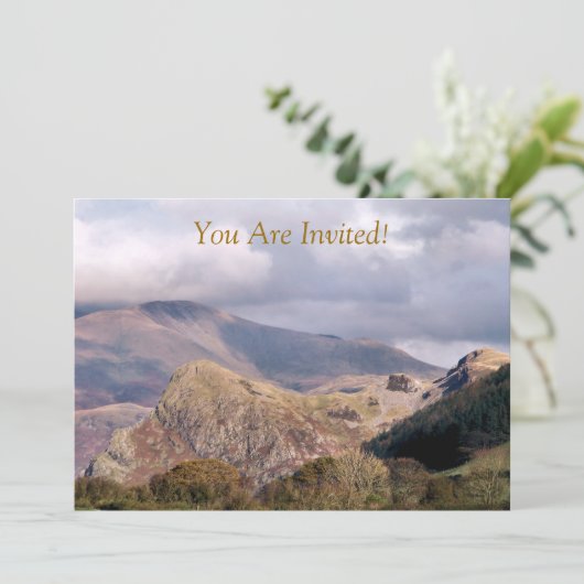 WALANSICHT EINLADUNG (Stehend Vorderseite)