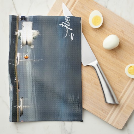 WALANSICHT GESCHIRRTUCH (Viertel Falte)