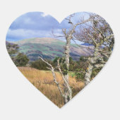 WALANSICHT Herz-Aufkleber (Vorderseite)