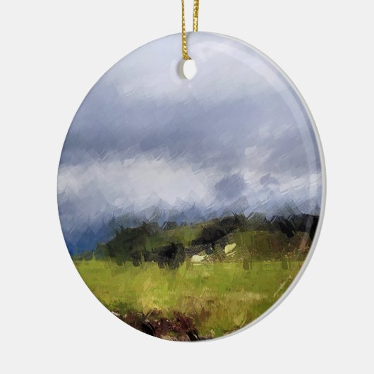 WALANSICHT KERAMIK ORNAMENT (Links)