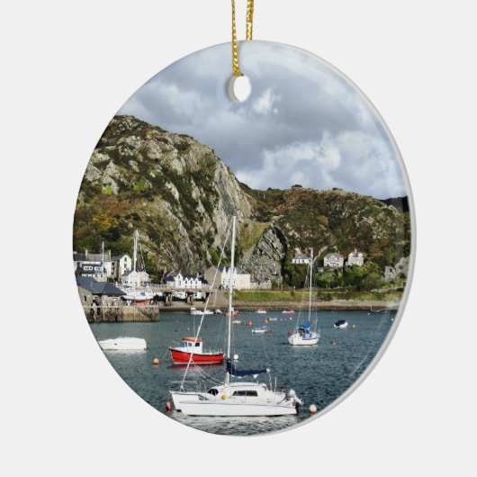 WALANSICHT KERAMIKORNAMENT (Links)