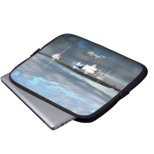 WALANSICHT LAPTOPSCHUTZHÜLLE (Vorne Knopf)