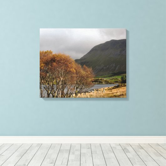 WALANSICHT LEINWANDDRUCK (Insitu (Holzboden))