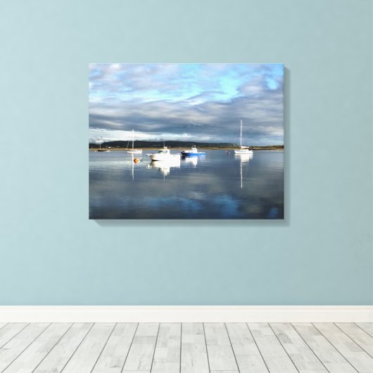 WALANSICHT LEINWANDDRUCK (Insitu (Holzboden))