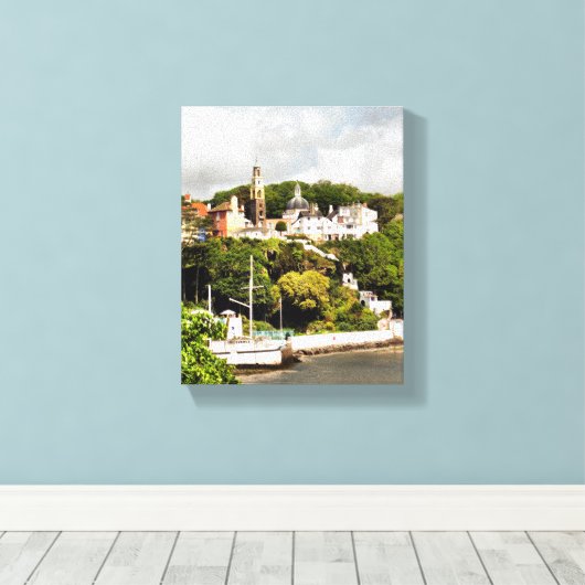 WALANSICHT LEINWANDDRUCK (Insitu (Holzboden))