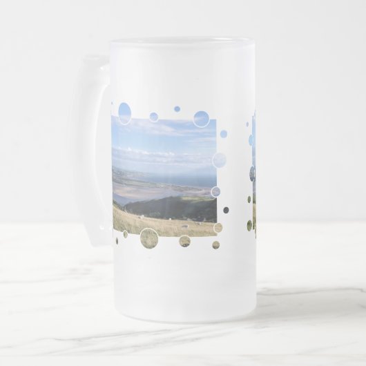 WALANSICHT MATTGLAS BIERGLAS (Vorderseite Links)