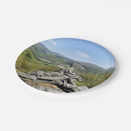 WALANSICHT PAPPTELLER (Schrägansicht)