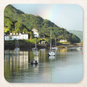 WALANSICHT RECHTECKIGER PAPPUNTERSETZER (Vorderseite)