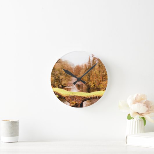 WALANSICHT RUNDE WANDUHR (Zuhause)