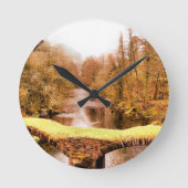 WALANSICHT RUNDE WANDUHR (Vorderseite)