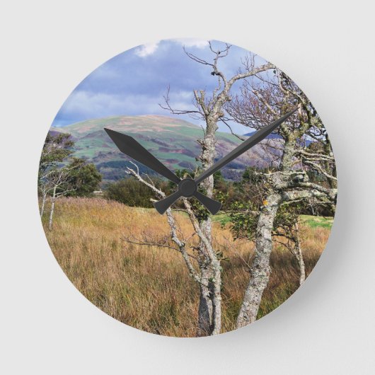 WALANSICHT RUNDE WANDUHR (Vorderseite)