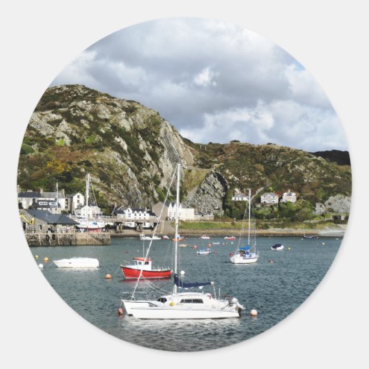 WALANSICHT RUNDER AUFKLEBER (Vorderseite)