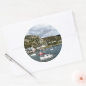 WALANSICHT RUNDER AUFKLEBER (Umschlag)