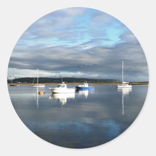 WALANSICHT RUNDER AUFKLEBER (Vorderseite)