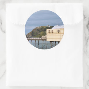 WALANSICHT RUNDER AUFKLEBER