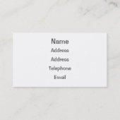 WALANSICHT VISITENKARTE (Rückseite)