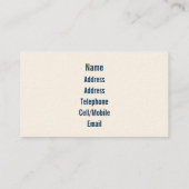 WALANSICHT VISITENKARTE (Rückseite)