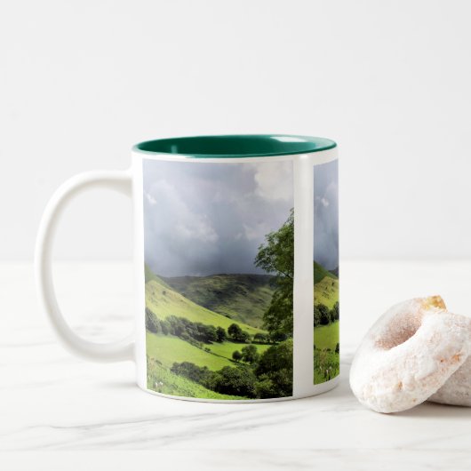 WALANSICHT ZWEIFARBIGE TASSE (Mit Donut)