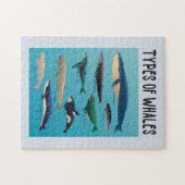 Walarten Säugetierarten Puzzle (Horizontal)