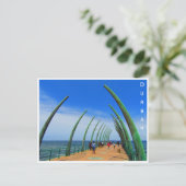 Walbeersteg durban postkarte (Stehend Vorderseite)